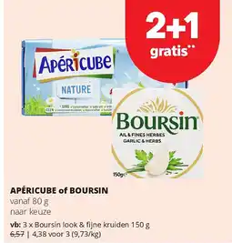 Spar Boursin look & fijne kruiden 150 g aanbieding