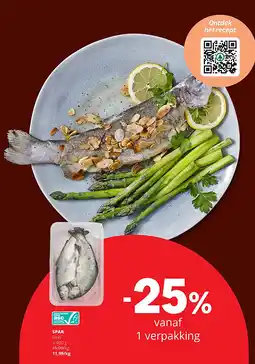 Spar SPAR forel ± 400 g aanbieding