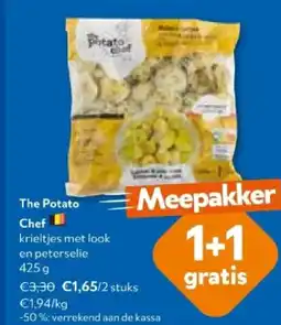 OKay The Potato Chef krieltjes met look en peterselie 425 g aanbieding