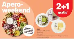 Spar SPAR apero in ronde potjes vanaf 70 g naar keuze aanbieding