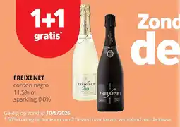 Spar FREIXENET cordon negro aanbieding