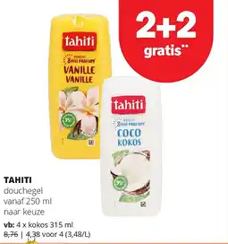 Spar TAHITI kokos 315 ml aanbieding