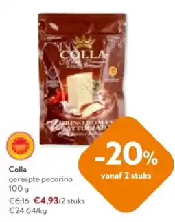 OKay Colla geraspte pecorino 100 g aanbieding