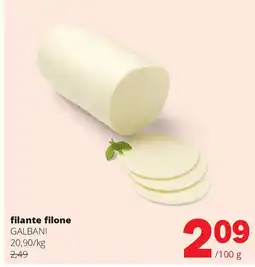 Spar filante filone GALBANI aanbieding