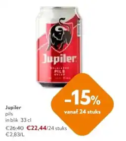 OKay Jupiler pils in blik 33 cl aanbieding