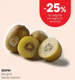 Spar ZESPRI aanbieding