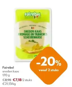 OKay Fairebel sneden kaas 170 g aanbieding