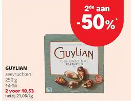 Spar GUYLIAN zeevruchten 250 g aanbieding