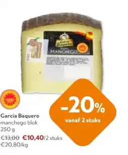 OKay Garcia Baquero manchego blok 250 g aanbieding
