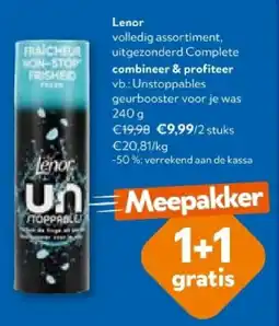 OKay Lenor Unstoppables geurbooster voor je was 240 g aanbieding
