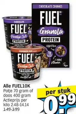 Albert Heijn Alle FUEL10K aanbieding