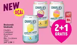 Delhaize Bruisende biodrank aanbieding