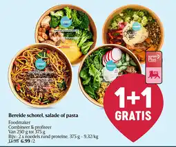 Delhaize Bereide schotel, salade of pasta aanbieding