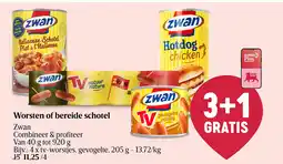 Delhaize Worsten of bereide schotel aanbieding