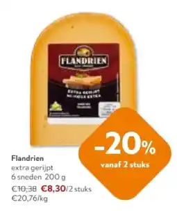 OKay Flandrien extra gerijpt 6 sneden 200 g aanbieding