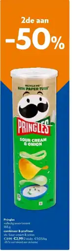 OKay Pringles Sour cream & onion aanbieding