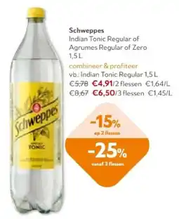 OKay Schweppes Indian Tonic Regular 1,5 L aanbieding