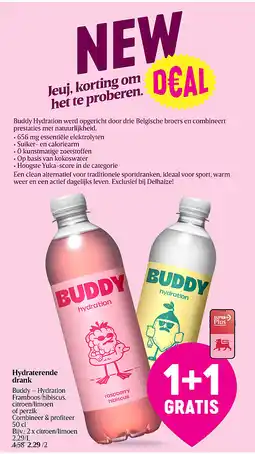 Delhaize Hydraterende drank aanbieding