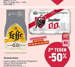 Delhaize Alcoholvrij bier aanbieding
