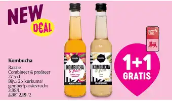 Delhaize Kombucha aanbieding