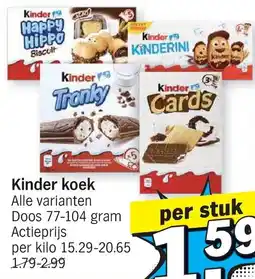 Albert Heijn Kinder koek aanbieding