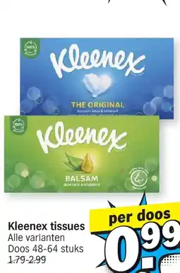 Albert Heijn Kleenex tissues aanbieding