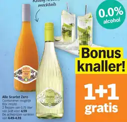 Albert Heijn Alle Scarlet Zero aanbieding