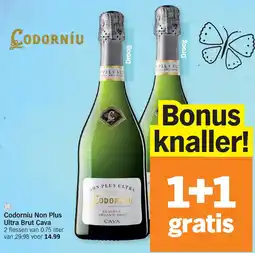 Albert Heijn Codorníu Non Plus Ultra Brut Cava aanbieding
