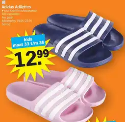 Albert Heijn Adidas Adilettes kids aanbieding