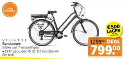Albert Heijn Villette Randonnee E-bike met 7 versnellingen aanbieding