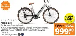 Albert Heijn Villette Amant Eco E-bike met 7 versnellingen aanbieding