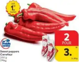 Carrefour Market Sweet peppers Carrefour aanbieding