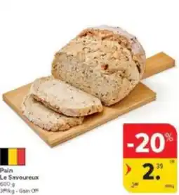 Carrefour Market Pain Le Savoureux aanbieding