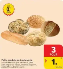 Carrefour Market Petits produits de boulangerie aanbieding