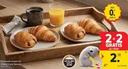 Carrefour Market Croissant et pain au chocolat pur beurre aanbieding