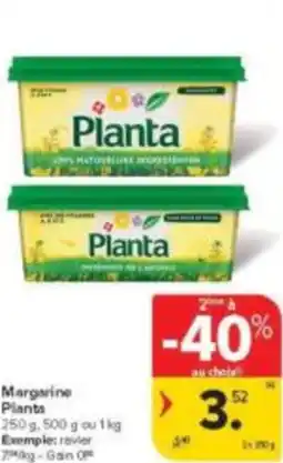 Carrefour Market Margarine Planta aanbieding