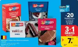 Carrefour Market Matinettes, Callets, bloc dessert ou granulés Jacques aanbieding