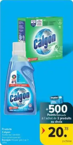 Carrefour Market Produits Calgon aanbieding