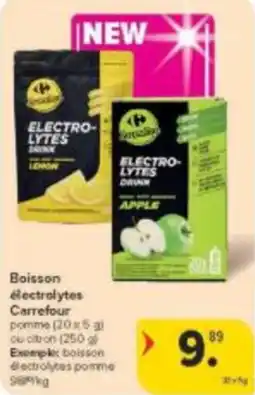 Carrefour Market Boisson electrolytes Carrefour aanbieding