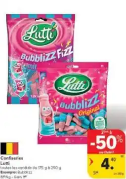 Carrefour Market Confiseries Lutti aanbieding