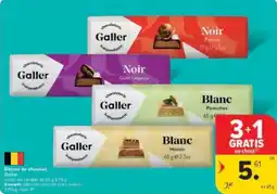 Carrefour Market Batons de chocolat Galler aanbieding