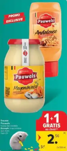 Carrefour Market Sauces Pauwels aanbieding