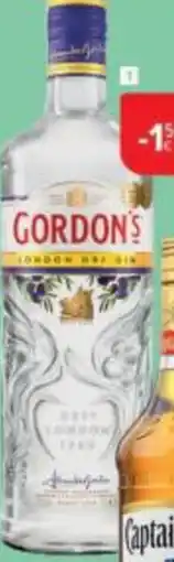 Carrefour Market London Dry Gin Gordon's aanbieding