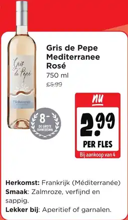 Jumbo Gris de Pepe Mediterranee Rosé aanbieding