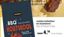 Jumbo Jumbo briketten en houtskool aanbieding