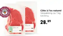Jumbo Côte à l'os naturel aanbieding