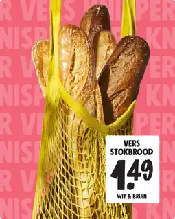 Jumbo Vers stokbrood aanbieding