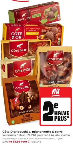 Jumbo Côte D'or bouchée, mignonnette & carré aanbieding