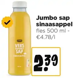 Jumbo Jumbo sap sinaasappel aanbieding