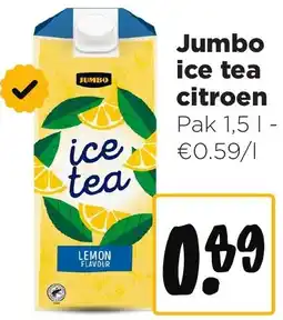 Jumbo Jumbo ice tea citroen aanbieding